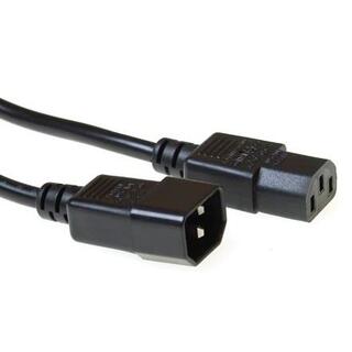 Strømkabel C13 C14 -  5,0 m 3x1,00mm² Sort